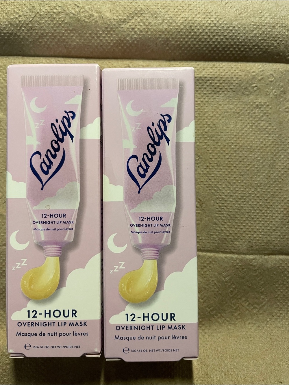 12-Hour Overnight Lip Mask — Soft Pink